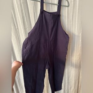 Womens Navy Blue Jumpsuit. Size XXL